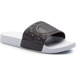 Klapki CHAMPION - Glory S20853-S19-KK001 Nbk/Wht. Szare klapki męskie Champion, bez wzorów, z tworzywa sztucznego. W wyprzedaży za 109,00 zł.