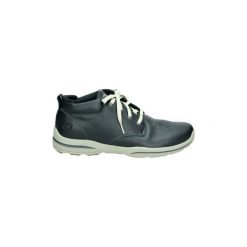 Kozaki i kalosze Skechers 64857-BLK. Czarne buty zimowe męskie Skechers. Za 351,56 zł.