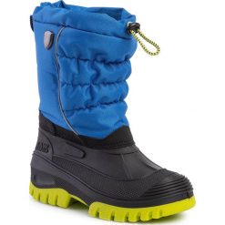 Śniegowce CMP - Kids Hanki 3Q48064J Lime Green 16LD. Niebieskie śniegowce chłopięce CMP, bez zapięcia. W wyprzedaży za 149,00 zł.