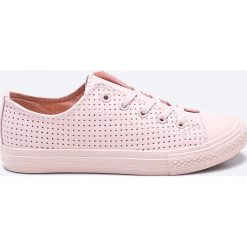 Answear - Tenisówki Kylie Crazy. Różowe tenisówki damskie marki ANSWEAR, z materiału, na sznurówki. W wyprzedaży za 69,90 zł.