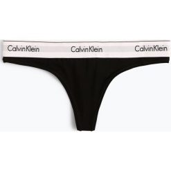 Calvin Klein - Stringi damskie, czarny. Stringi damskie Calvin Klein. Za 79,95 zł.