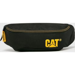 Caterpillar - Nerka. Czarne walizki marki Caterpillar, w paski, z poliesteru, małe. W wyprzedaży za 49,90 zł.