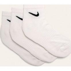 Nike - Skarpetki (3 pack). Czarne skarpetki męskie Nike, bez wzorów, z bawełny. Za 49,90 zł.