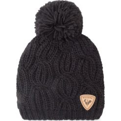 Czapka ROSSIGNOL - Jessy RLIWH08 Black 200. Czarne czapki damskie Rossignol, bez wzorów, z materiału. W wyprzedaży za 89,00 zł.