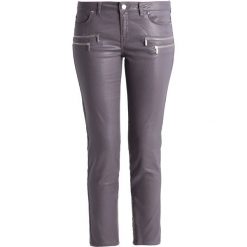 Rurki damskie: Morgan Jeansy Slim fit gris anthracite