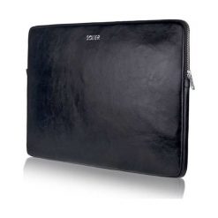 Skórzany pokrowiec etui na laptopa 13 cali Solier SA23 Czarny - 13 cali \ Czarny. Czarne etui męskie Solier, z bawełny. Za 149,99 zł.