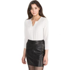 Vero Moda Sasha Bluzka Biały. Białe bluzki damskie l, z elastanu. Za 95,95 zł.