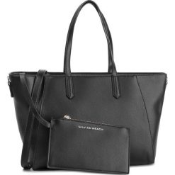 Torebka SILVIAN HEACH - Shopper Bag Milly RCP19005BO Black W0148. Czarne torby damskie na zakupy marki Silvian Heach, ze skóry ekologicznej, na ramię. Za 299,90 zł.