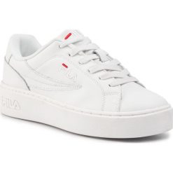 Sneakersy FILA - Overstate L Low Wmn 1010472.1FG White. Białe półbuty damskie Fila, ze skóry. Za 389,00 zł.
