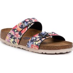Klapki BIRKENSTOCK - Sydney Bs 1016133 Supernatural Flowers Navy. Niebieskie klapki damskie Birkenstock, bez wzorów, ze skóry ekologicznej, bez obcasa. Za 319,00 zł.