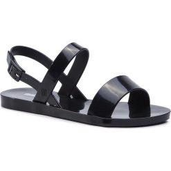 Sandały MELISSA - Lip Ad 32573 Black 01003. Czarne klapki damskie Melissa, bez wzorów, z tworzywa sztucznego, bez obcasa. Za 279,00 zł.