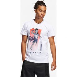 Adidas Originals Donovan Geek Up Koszulka Biały. Białe podkoszulki męskie adidas Originals, s, z nadrukiem, z bawełny, z krótkim rękawem. Za 128,95 zł.