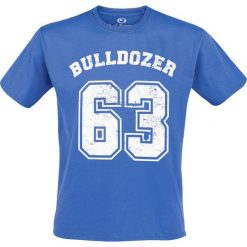 Bud Spencer Bulldozer T-Shirt niebieski. Niebieskie t-shirty męskie marki Bud Spencer, xl, z nadrukiem, z okrągłym kołnierzem. Za 114,90 zł.