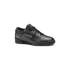 Buty Reebok Classic Workout Low. Czarne trampki męskie Reebok Classic, bez wzorów, bez zapięcia. Za 329,00 zł.