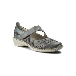 RIEKER 41373-12. Półbuty damskie Rieker, ze skóry. Za 239,99 zł.