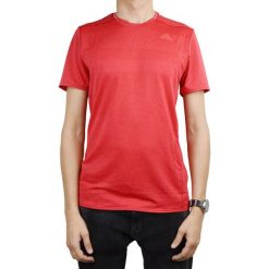 Adidas Supernova Short Sleeve Tee M S94378. Czerwone t-shirty męskie Adidas, s, bez wzorów, z poliesteru, bez kołnierzyka. W wyprzedaży za 79,99 zł.