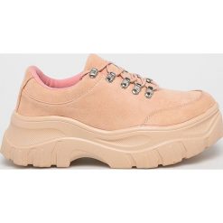 Public Desire - Buty. Różowe buty sportowe damskie Public Desire, bez wzorów, z materiału, sportowe. Za 199,90 zł.