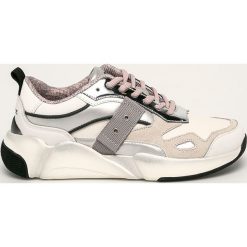 Blauer - Buty. Szare buty sportowe damskie Blauer, bez wzorów, ze skóry, sportowe. W wyprzedaży za 399,90 zł.