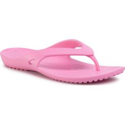 Japonki CROCS - Kadee II Flip W 202492 Pink Lemonade. Różowe sandały dziewczęce Crocs, z tworzywa sztucznego, bez zapięcia. Za 89,00 zł.