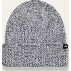 The North Face - Czapka. Szare czapki damskie The North Face, na zimę, bez wzorów, z dzianiny. Za 119,90 zł.