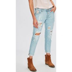 Answear - Jeansy Wiya for Answear. Niebieskie jeansy damskie ANSWEAR. W wyprzedaży za 99,90 zł.