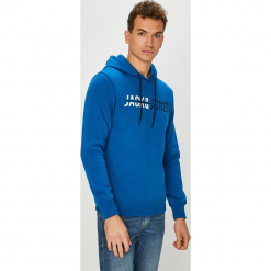 Jack & Jones - Bluza. Szare bluzy męskie rozpinane marki DOMYOS, m, z bawełny, z kapturem. Za 129,90 zł.
