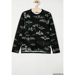 Bluzka czarne NIETOPERZE. Czarne t-shirty chłopięce Pakamera, bez wzorów, z dzianiny, z długim rękawem. Za 99,00 zł.