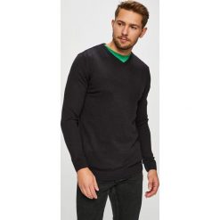 Kensington - Sweter Ronald. Czarne swetry klasyczne męskie marki Kensington, xl, z dzianiny, z okrągłym kołnierzem. W wyprzedaży za 49,90 zł.