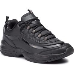 Sneakersy SPRANDI - WP40-8545Z Black. Czarne półbuty damskie Sprandi, na co dzień, bez wzorów, ze skóry ekologicznej, bez obcasa, na płaskiej podeszwie, bez zapięcia. W wyprzedaży za 59,98 zł.