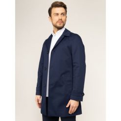 Prochowiec Tommy Hilfiger Tailored Car TT0TT06368. Niebieskie płaszcze męskie Tommy Hilfiger Tailored, m, bez wzorów, z elastanu, bez kaptura. W wyprzedaży za 999,00 zł.