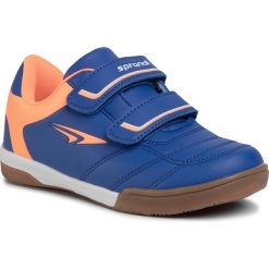 Sneakersy SPRANDI - CP70-18336 Cornflower Blue. Niebieskie trampki chłopięce Sprandi, bez wzorów, ze skóry ekologicznej, na rzepy. Za 79,99 zł.
