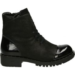 Botki - 347343 BLACK. Brązowe botki damskie skórzane marki Venezia. Za 349,00 zł.