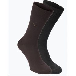 Calvin Klein - Skarpety męskie pakowane po 2 szt., beżowy. Brązowe skarpetki męskie Calvin Klein, bez wzorów. Za 49,95 zł.