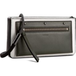 Torebka DKNY - Nappa Bungee Rope R171380202 Miltry/Blk 341. Białe listonoszki damskie DKNY, bez wzorów, ze skóry, na ramię, bez dodatków. W wyprzedaży za 469,00 zł.
