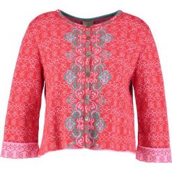 Ivko JACQUARD Kardigan rot. Czerwone kardigany damskie marki Ivko, z bawełny. W wyprzedaży za 434,25 zł.