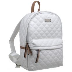 Bessie London damski plecak biały. Białe plecaki damskie Bessie London, bez wzorów. Za 239,00 zł.