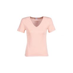 T-shirty z krótkim rękawem Petit Bateau BABARI. Różowe t-shirty damskie Petit Bateau, s, bez wzorów, bez kołnierzyka. Za 79,00 zł.