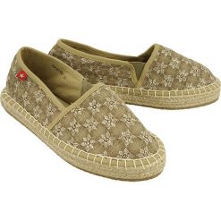BIG STAR AA274681 brązowy, espadryle damskie. Pomarańczowe espadryle damskie BIG STAR, bez wzorów, z gumy, bez obcasa. Za 99,90 zł.
