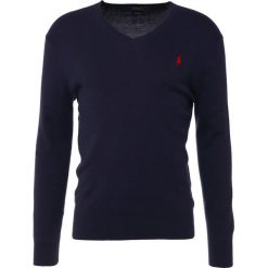 Polo Ralph Lauren Sweter hunter navy. Niebieskie swetry klasyczne damskie marki Polo Ralph Lauren, xxl, z bawełny, polo. W wyprzedaży za 495,20 zł.