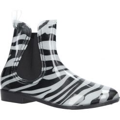 Czarne kalosze sztyblety zebra casu yj-21. Czarne kalosze damskie Casu, bez wzorów. Za 79,99 zł.