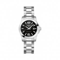 LONGINES Conquest L3.376.4.58.6. Szare zegarki damskie LONGINES, ze stali. Za 2870,00 zł.