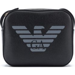 Emporio Armani Cross body bag Czarny. Czarne torebki klasyczne damskie Emporio Armani, w paski, z materiału, bez dodatków. Za 1021,95 zł.