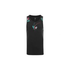 Topy na ramiączkach / T-shirty bez rękawów Vans Hilby TIRANTES. Czarne t-shirty męskie Vans, s, bez wzorów, bez kołnierzyka. Za 146,23 zł.