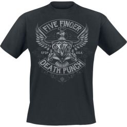 T-shirty męskie: Five Finger Death Punch Howe Eagle Crest T-Shirt czarny