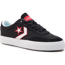 Sneakersy CONVERSE - Courtland 163188C Black/White/White. Czarne sneakersy męskie Converse, bez zapięcia. W wyprzedaży za 149,00 zł.
