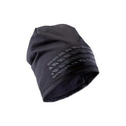 Czapka Keepdry 500. Czarne czapki męskie KIPSTA, bez wzorów, z elastanu. Za 29,99 zł.