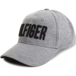 Czapka z daszkiem TOMMY HILFIGER - Print Cap AM0AM04304 903. Szare czapki z daszkiem męskie TOMMY HILFIGER, z materiału. Za 179,00 zł.