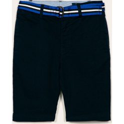 Polo Ralph Lauren - Szorty dziecięce 134-176 cm. Niebieskie spodenki chłopięce Polo Ralph Lauren, w paski, z elastanu. W wyprzedaży za 219,90 zł.