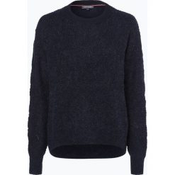 Swetry klasyczne damskie: Tommy Hilfiger – Sweter damski z dodatkiem alpaki, niebieski
