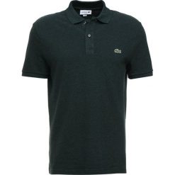 Lacoste SHORTSLEEVE SLIM FIT Koszulka polo pin mouline. Zielone koszulki męskie Lacoste, xl, bez wzorów, z bawełny, polo, bez rękawów. Za 379,00 zł.